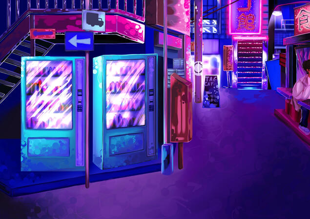 late night city