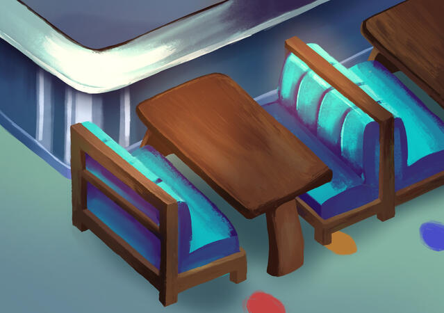 empty restaurant